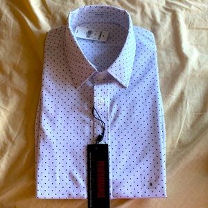 Express Performance Extra Slim Dress Shirt
